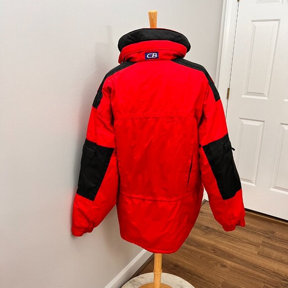 CB Sports Vintage Red Ski Jacket Jacket Coat Assault Celtech Sz L - Picture 3 of 14